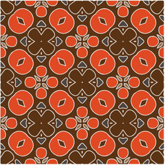 Seamless vector pattern. Background texture in geometric ornamental style.Repeat background.