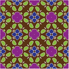 Seamless vector pattern. Background texture in geometric ornamental style.Repeat background.