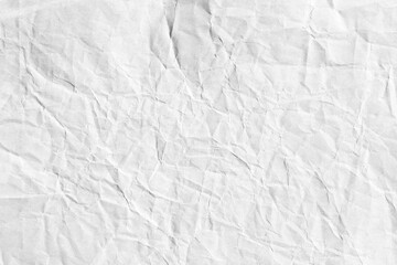 Crumpled kraft brown paper texture