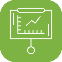 Line Graph Icon