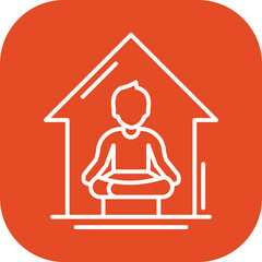 Yoga At home Icon