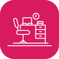 Office Desk Icon