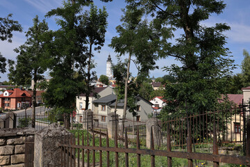 Biecz – miasto w południowo-wschodniej Polsce. Osada otrzymała prawa magdeburskie w 1257.  Ze względu na bogatą historię często jest nazywane „perłą Podkarpacia” lub „małym Krakowem”.
Panorama maiasta - obrazy, fototapety, plakaty