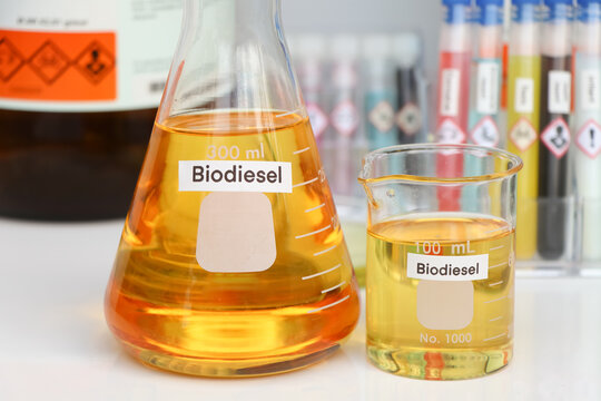Biodiesel , a chemical used in laboratory or industry