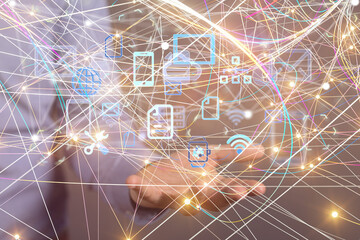 people network structure HR - Human resources management and recruitment