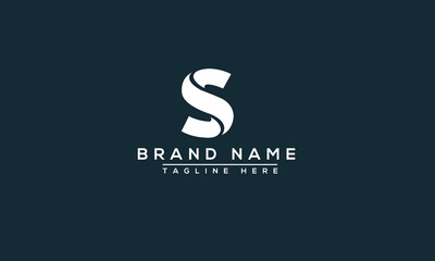 Logo design letter S . Elegant modern. Vector template.