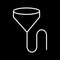 Unique Beer Bong Vector Icon