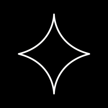 Unique Diamond Vector Icon