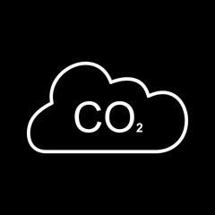 Carbon Dioxide Vector Icon