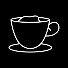 Creamy Coffee Vector Icon