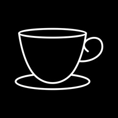 Tea Cup Vector Icon