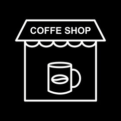 Coffee Shop Vector Icon
