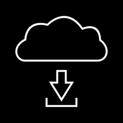 Download from Cloud Icon