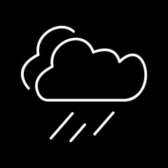 Rain Vector Icon