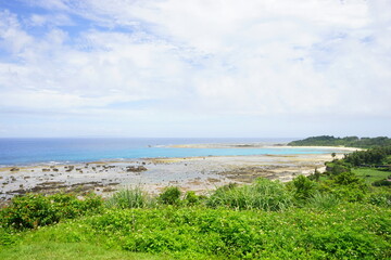 Ocean View from Ayamaru Misaki Cape Park in Amami Oshima, Kagoshima, Japan - 日本 鹿児島 奄美大島 あやまる岬からの景色 海岸	