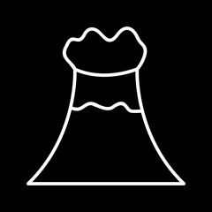 Volcano Vector Icon