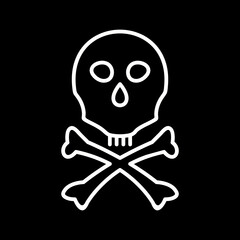Death Sign Vector Icon