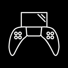 Unique Play Station Vector Icon