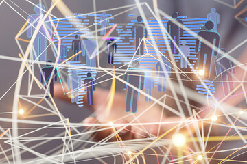 Structure of world economy, communication network..