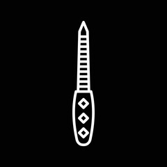 Nail File Icon