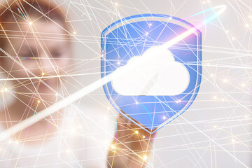 Business intelligence analyst dashboard on virtual