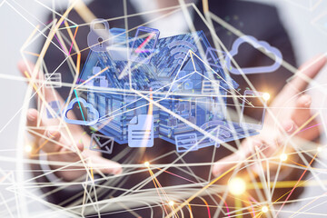 Smart home and future concept