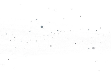 White And Grey Dotted Backdrop. Abstract Polka Dots Pattern.