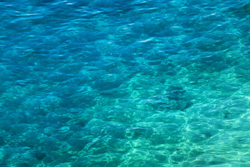 Adriatic sea background in Croatia	