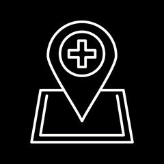 Location hospital Icon
