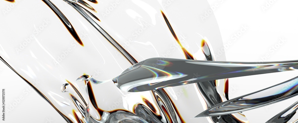Poster abstract line fluid colors backgrounds. trendy vibrant fluid colors. 3d render