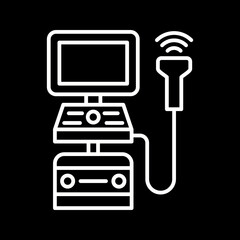 Ultrasound Machine Icon