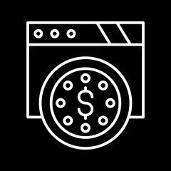 Dollar Coin Icon