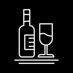 White Wine Icon