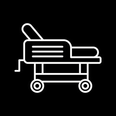 Hospital Bed Icon
