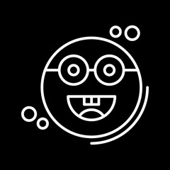 Fototapeta premium Galsses Icon