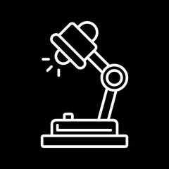 Desk Lamp Icon