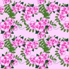 pattern with flowers