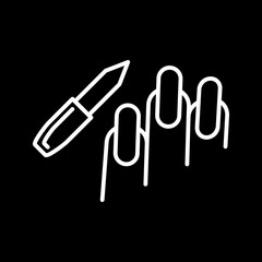 Obraz premium Manicure Icon