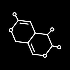 Fototapeta premium Molecule Icon