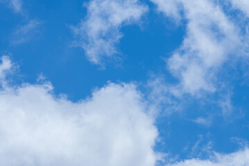 Cloud and Blue Sky Background