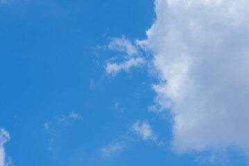 Cloud and Blue Sky Background
