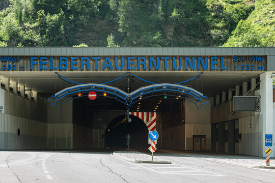 The Felbertauern Tunnel, Tyrol, Austria