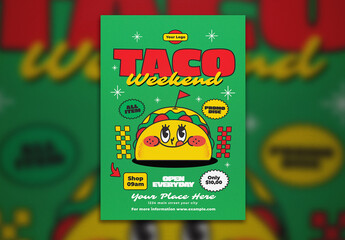 Taco Promotion Flyer