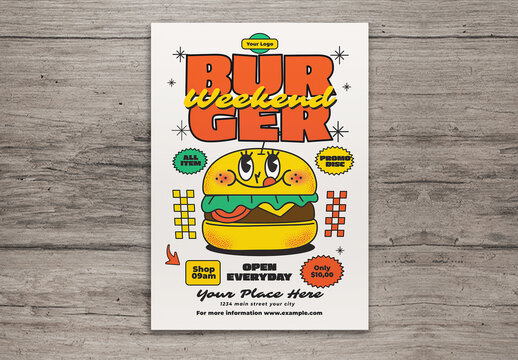 Burger Weekend Flyer