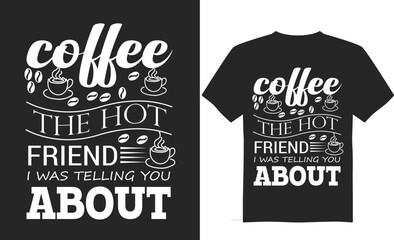 Coffee t shirt design