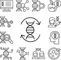 DNA, update icon in a collection with other items