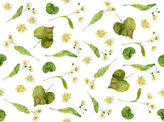 Linden Flowers Pattern