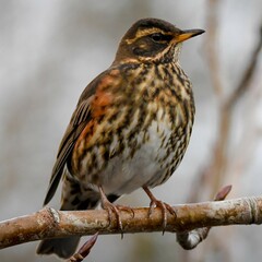 Redwing (Turdus iliacus)