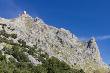 Views of tramuntana in Mallorca (Spain)