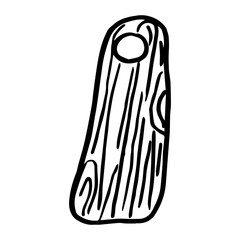 A single vector element is a cutting board